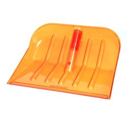 Лопата поликарбонат для уборки снега 490 х 400мм  ЦВЕТНАЯ  №1