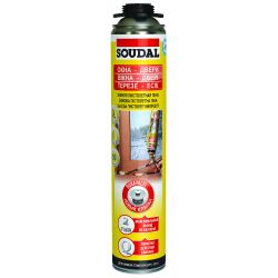 Пена монтажная профи зима  750мл  SOUDAL Gun Yellow