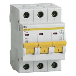 Автомат   20А, 3п, ВА-4729  IEK