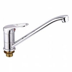 Смеситель для кухни 35 карт.  LEDEME  на гайке