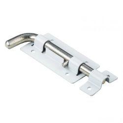 Засов накладной белая ЗД - 03