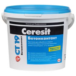 БЕТОН-КОНТАКТ грунтовка   5,0кг  CERESIT CT-19