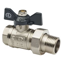 Кран шар амер    1/2" гш б  AQUALINK