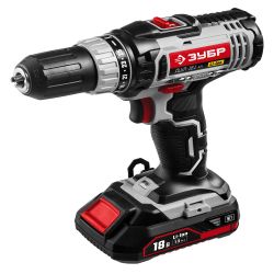 Шуруповерт акк ЗУБР ДШЛ-181-Li (18В,2акк,1,3Ач,35Нм,1,58кг)