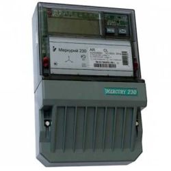 Счетчик электрич 3-фаз  однотариф   5-  60А  МЕРКУРИЙ 230AR-01 CL 