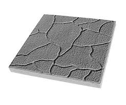 Плитка тротуарная "Тучка" 300х300х30мм серая