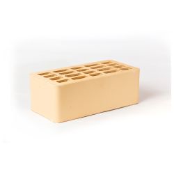 Кирпич керам лицевой утолщ пустот 250х120х88  ПККЗ (Пермь) Светлый