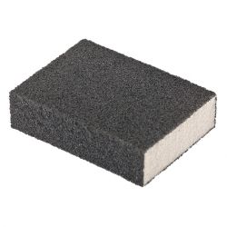 Губка абразивная прямоугольная, средняя жесткость  P40  MATRIX