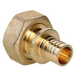 Соединение 16 - 3/4" ВР с накидной гайкой евроконус AXIAL  VALTEC