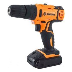 Шуруповерт акк. ВИХРЬ ДА-18Л-2КУ (напр.12В,2-Li акк,макс.крут.момент 33Нм,емкость акк.2.0Ач)  