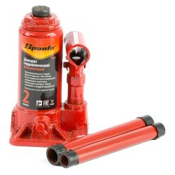 Домкрат гидравлич. бутылочный  2,0т  SPARTA (подъём 148-278мм)