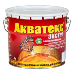 Состав защитный тик   3,0л  АКВАТЕКС-экстра