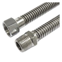 Подводка газ 1/2" 1,8 г/г сильфон  VRT