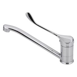 Смеситель для кухни 40 карт.  FRAP  локтевой