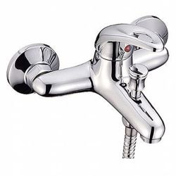 Смеситель ванн.-душ. 35 карт.  LEDEME  короткий излив