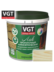 Лак акриловый с антисептиком б/цв  0,9кг  ВГТ