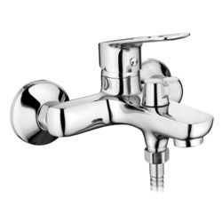 Смеситель ванн.-душ. 35 карт.  LEDEME  короткий излив