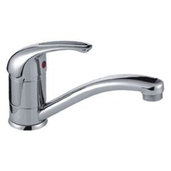 Смеситель для кухни кор. нос 40 карт.  FRAP