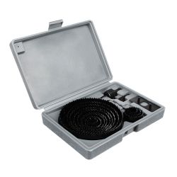 Набор пил кольцевых (19-127мм) 17пр.  ЕРМАК