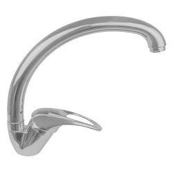 Смеситель для кухни 40 карт.  FRAP  с бок. ручкой, литой излив