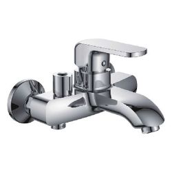 Смеситель ванн.-душ. 35 карт.  LEDEME  короткий излив