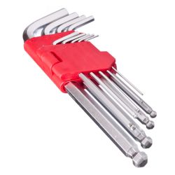 Набор ключей шестигранников 1,5-10мм, 9шт  ЕРМАК