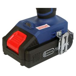 Шуруповерт акк. ударный ДИОЛД ДЭА-16 ЛИ-02 У (16В,2акк.2,0 Ач, крут. момент 45Нм)