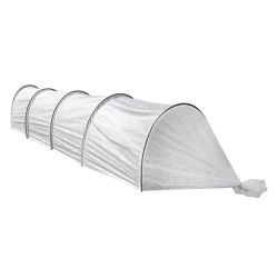 Парник с дугами и материалом "спанбонд" (дуга 2,5м) длина  4,0м  БОГАТЫЙ УРОЖАЙ