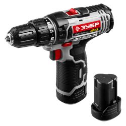 Шуруповерт акк ЗУБР ДШЛ-121-Li (12В,2акк,1,3Ач,25Нм,1.0кг)