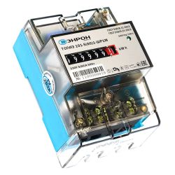Счетчик электрич 1-фаз  однотариф  5-60А  ТОПАЗ 101 (на DIN-рейку)