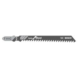 Полотно для эл/лобзика BOSCH T 111 C дерево, ДСП, ДВП