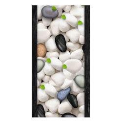 Панель ПВХ термоперевод 2700х250х8мм 7247/1 Белые камни