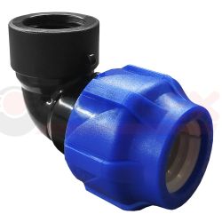 Уголок   25 -  3/4" ВР ПЭ  VALFEX