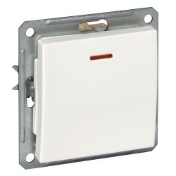 Выключатель 1-ый с/п с подсветкой SCHNEIDER ELECTRIC W59 бежевый