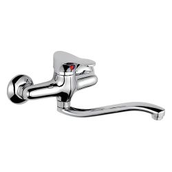 Смеситель для кухни пристенный 35 карт.  LEDEME