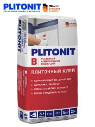 Клей плиточный 25,0кг  PLITONIT B, С1 Т