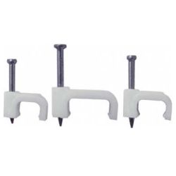 Скоба кабельная плоская В   6 (  50шт)