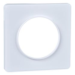 Рамка 1-ая  SCHNEIDER ELECTRIC ODACE Белый