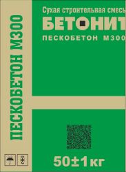 Пескобетон М-300   50,0кг  БЕТОНИТ