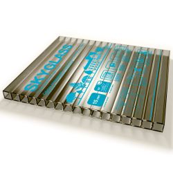 Поликарбонат   4мм бронзовый 2,1х 6м  КИНПЛАСТ Skyglass (0,60кг/м2) 