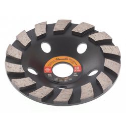 Чашка зачистная алмазная 125мм Турбо-сегментная  SPARTA