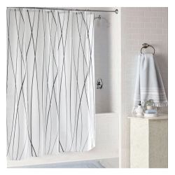 Шторка для ванной 180х200 полиэстер  GOTA ROCIO