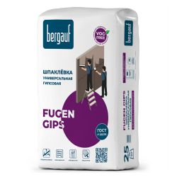 Шпатлевка гипсовая универсальная 25,0кг  BERGAUF Fugen Gips
