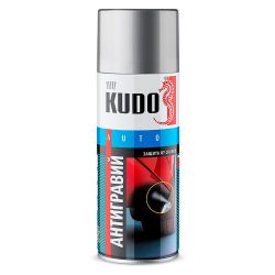 Антигравий аэрозоль черный  520мл  KUDO