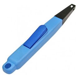 Зажигалка пьезо  ENERGY JZDD-21-BL,голубая