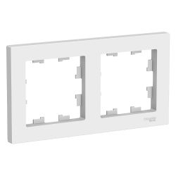 Рамка 2-ая   SCHNEIDER ELECTRIC ATLAS DESIGN Белый