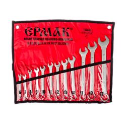 Набор ключей комбинированных   6-22мм, 12шт  ЕРМАК