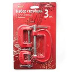 Набор струбцин G-образных  50х150мм  (25*50*75мм)  РемоКолор