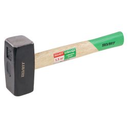 Кувалда кованая с дерев. рукояткой 1,5кг  ВОЛАТ