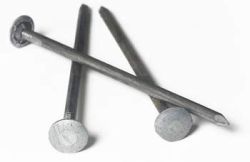 Гвозди шиферные 5,0 х 120 с завальц. шляпкой